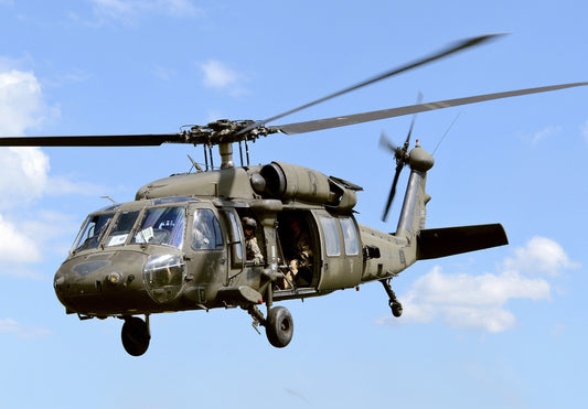 SIKORSKY UH-60 BLACK HAWK AIRCRAFT GLOSSY POSTER PICTURE PHOTO PRINT BANNER