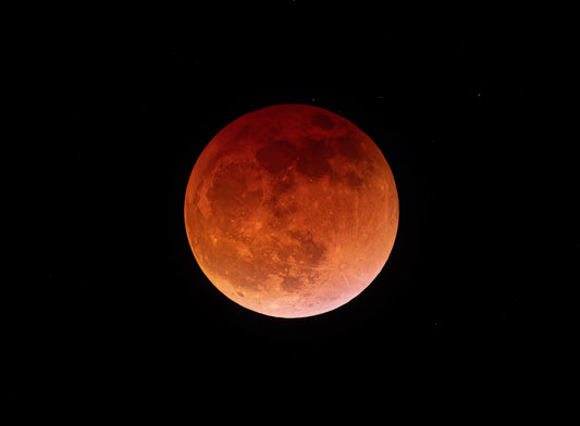 Lunar Full Eclipse California Glossy Poster Picture Photo Print Moon Sun Conversationprints