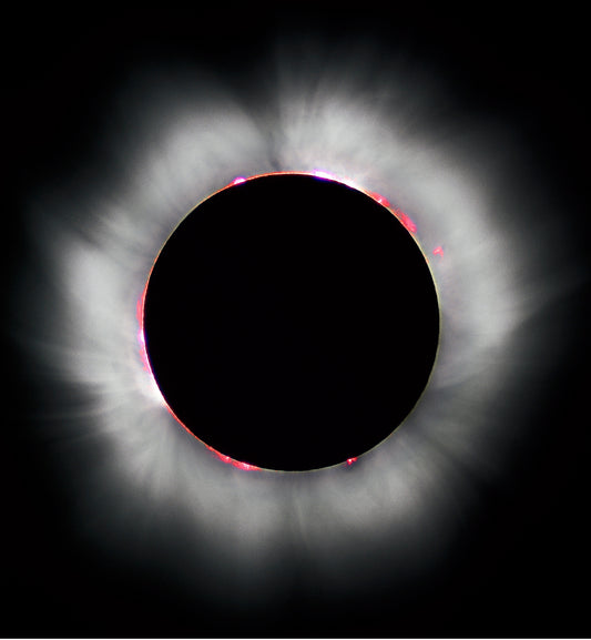 1994 Solar Eclipse Glossy Poster Picture Photo Print Moon Sun Conversationprints