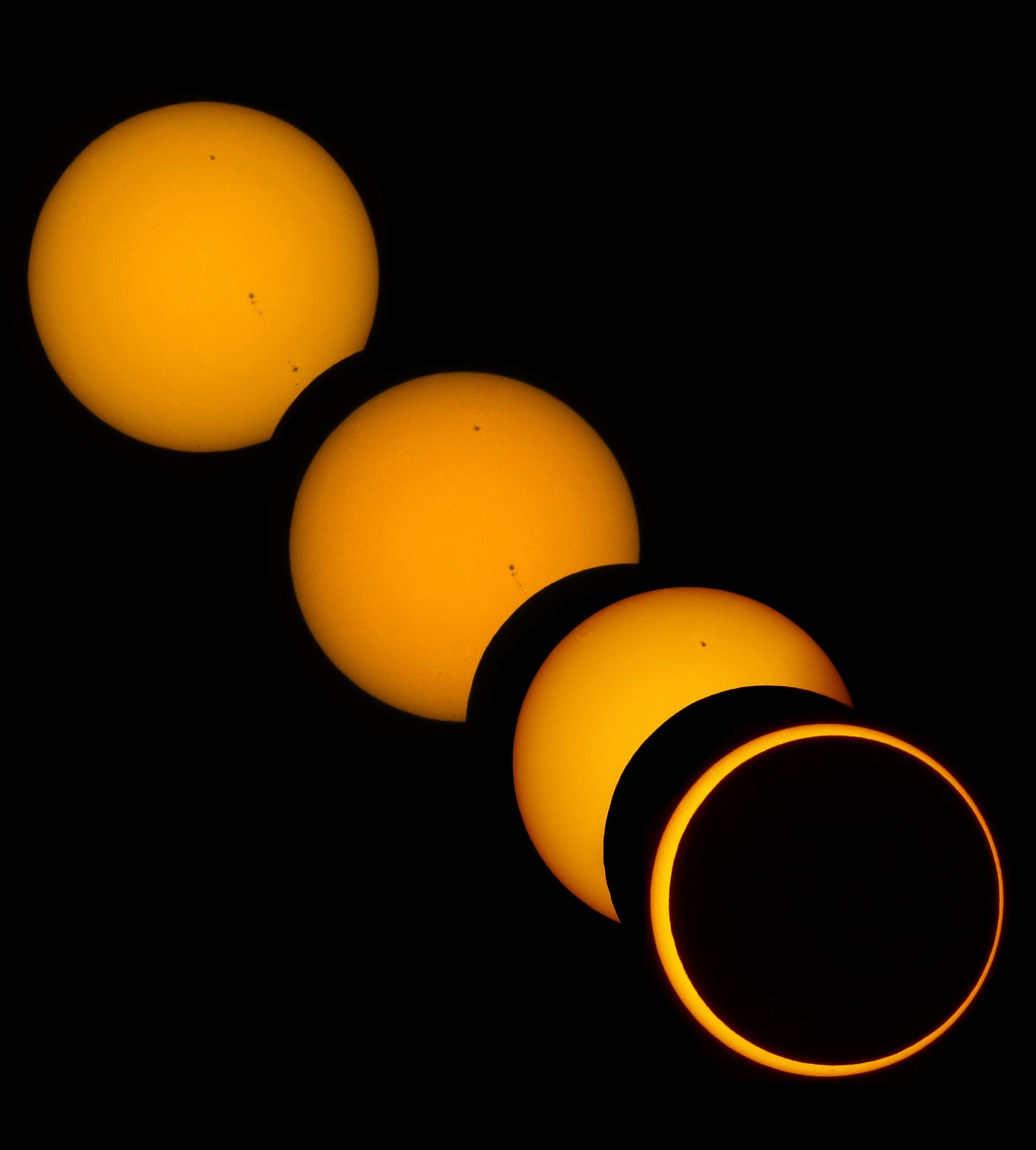 May 20 2012 Solar Eclipse Glossy Poster Picture Photo Print Moon Sun Conversationprints