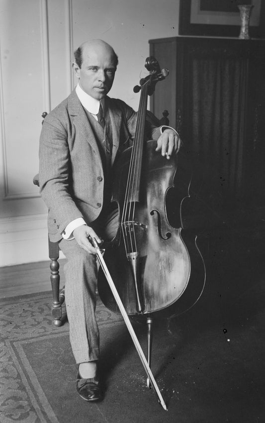 Pablo Casals Cello Glossy Poster Picture Photo Banner Print Pau Conversationprints