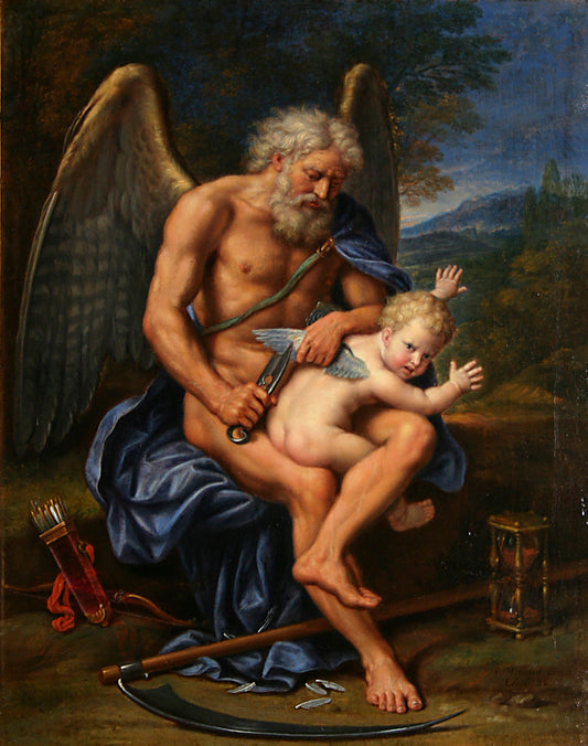 Cronus Clipping Cupid Wings Glossy Poster Picture Photo Banner Print Greek Conversationprints