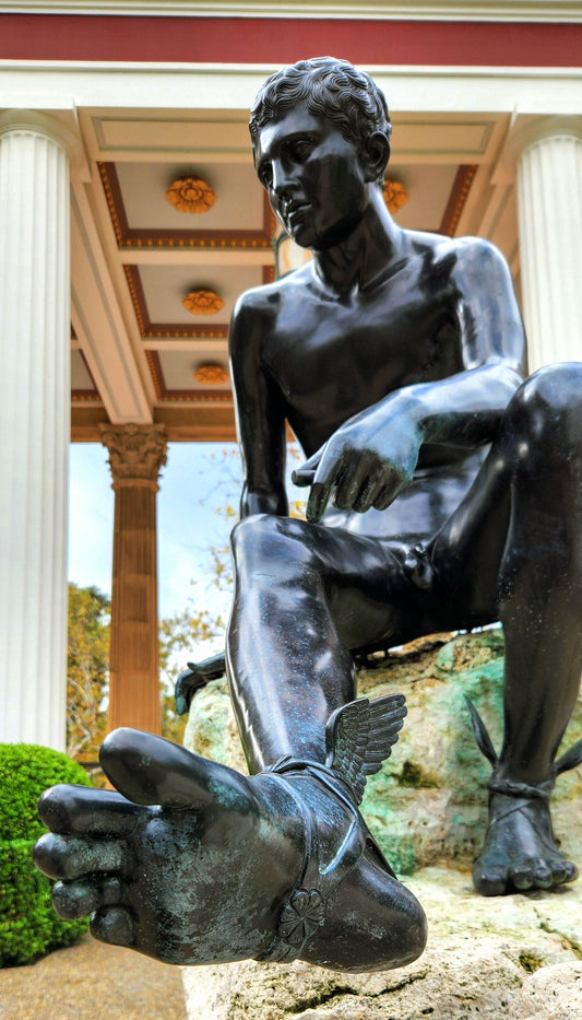 Hermes God Of Wealth And Trade Glossy Poster Picture Photo Banner Print Conversationprints