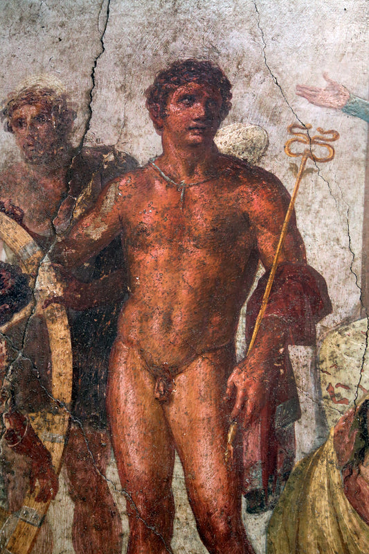 Hermes Greek God Of Wealth & Trade Glossy Poster Picture Photo Banner Print Conversationprints