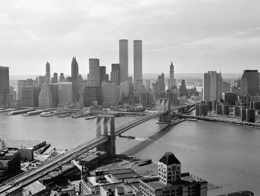 World Trade Center Brooklyn Bridge Wtc Glossy Poster Picture Photo Print Conversationprints