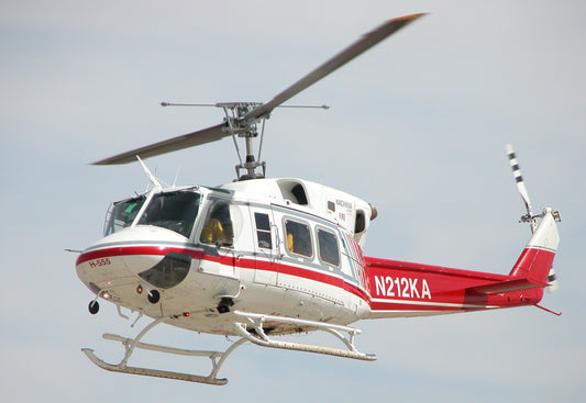 Bell 212 Helicopter Glossy Poster Picture Photo Print Banner Hey Aircraft Conversationprints
