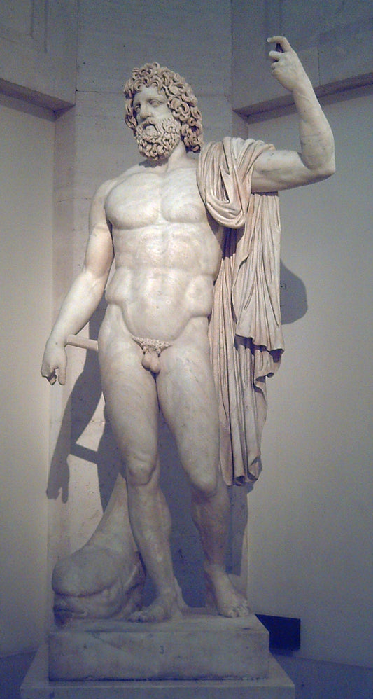 Poseidon Greek God Of Sea Storms Glossy Poster Picture Photo Print Banner Conversationprints