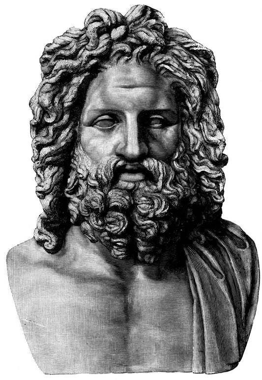 Zeus Greek God Of Sky Glossy Poster Picture Photo Print Banner Thunder Conversationprints
