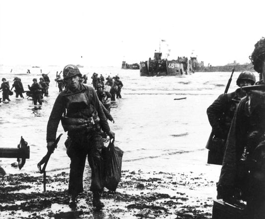 D-Day Normandy France Invasion Ww2 Glossy Poster Picture Photo Print Banner Conversationprints