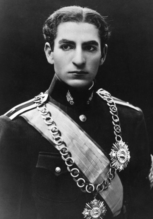 Prince Mohammed Reza Pahlavi Iran Glossy Poster Picture Photo Print Banner Conversationprints