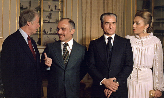 Shah Pahlavi Carter King Hussein Glossy Poster Picture Photo Print Banner Conversationprints