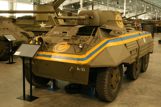 Ford M8 Greyhound 6X6 Armored Car Wwii Glossy Poster Picture Photo Print Banner Conversationprints