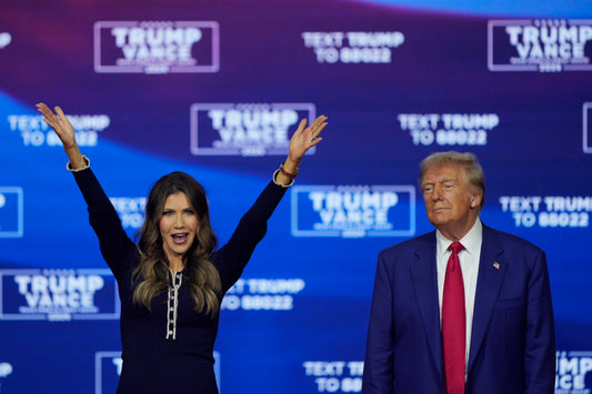 Kristi Noem Trump Rally 2024 Glossy Poster Picture Photo Print Banner Conversationprints