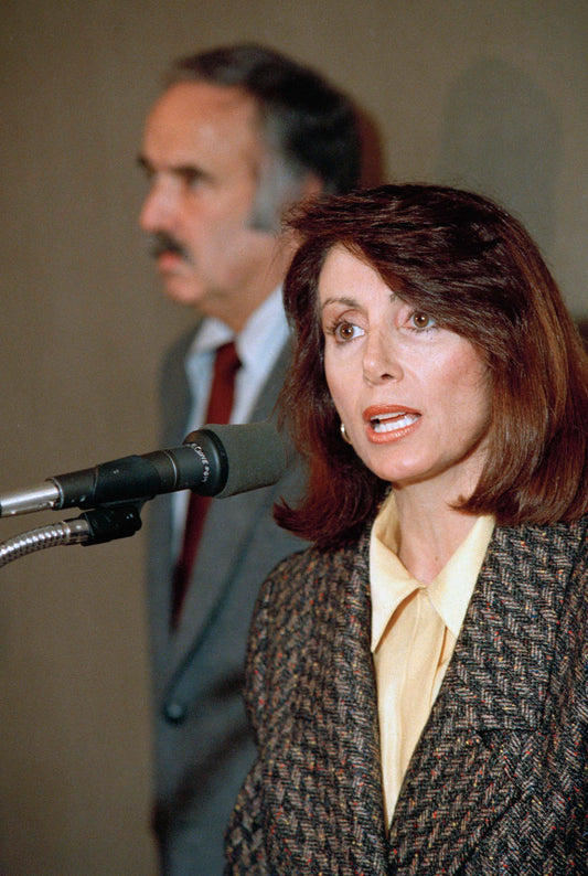 Nancy Pelosi Young Glossy Poster Picture Photo Print Banner House Speaker Conversationprints