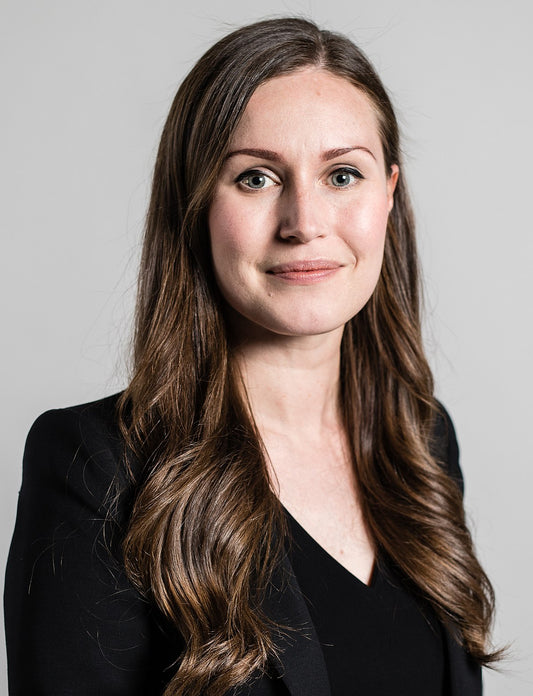 Sanna Marin Glossy Poster Picture Photo Print Banner Finland Prime Minister Conversationprints