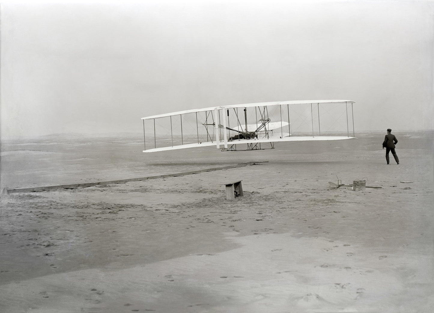 WRIGHT BROTHERS KITTY HAWK FLIGHT GLOSSY POSTER PICTURE PHOTO PRINT BANNER