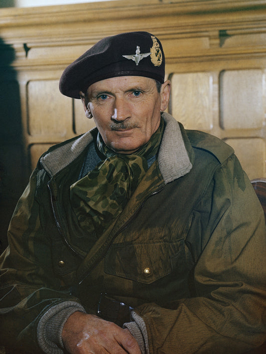 Bernard Law Monty Montgomery Glossy Poster Picture Photo Print Banner Ww2 Conversationprints