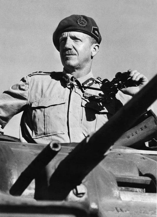 Bernard Law Monty Montgomery Glossy Poster Picture Photo Print Banner Ww2 Conversationprints