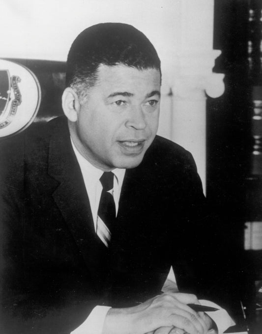 Edward Brooke Glossy Poster Picture Photo Print Banner Massachusetts Senate Conversationprints