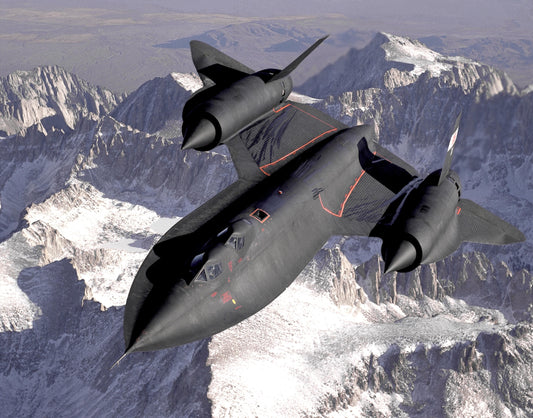 Lockheed Sr-71 Blackbird Glossy Poster Picture Photo Print Banner Jet Plane Conversationprints