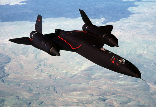 Lockheed Sr-71 Blackbird Glossy Poster Picture Photo Print Banner Jet Plane Conversationprints