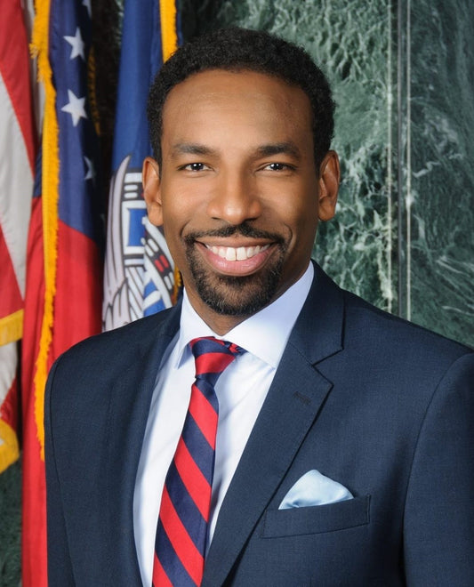 Andre Dickens Atlanta Ga Mayor Glossy Poster Picture Photo Print Banner Conversationprints