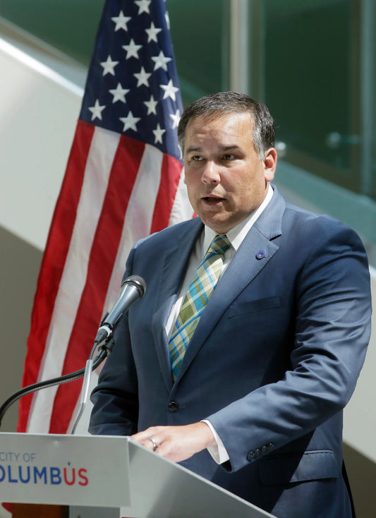 Andrew Ginther Columbus Ohio Mayor Glossy Poster Picture Photo Print Banner Conversationprints