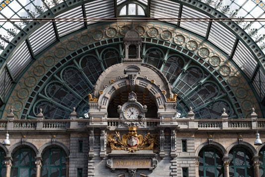 ANTWERPAN CENTRAAL TRAIN STATION GLOSSY POSTER PICTURE PHOTO PRINT BANNER