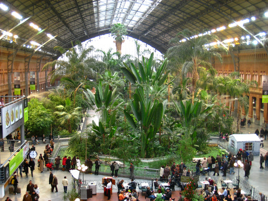 ATOCHA SPAIN CENTRAL TRAIN STATION GLOSSY POSTER PICTURE PHOTO PRINT BANNER
