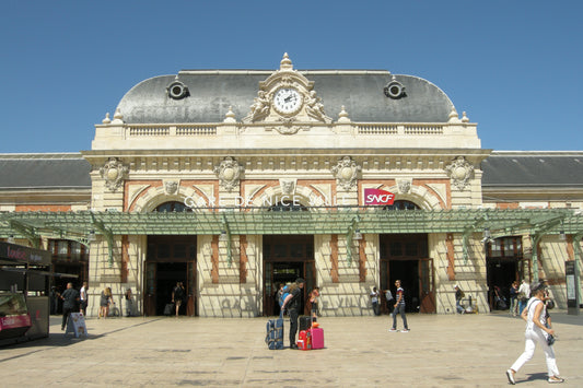 GARE DE NICE VILLE TRAIN STATION GLOSSY POSTER PICTURE PHOTO PRINT BANNER