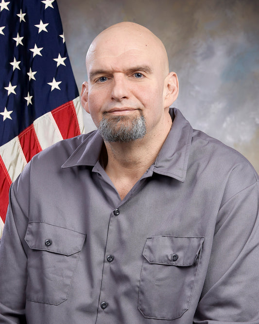 John Fetterman Glossy Poster Picture Photo Print Banner Pennsylvania Lt Gov Conversationprints