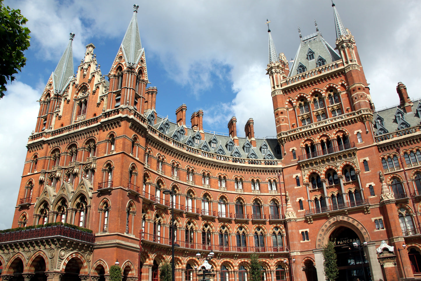 ST PANCRAS LONDON UK TRAIN STATION GLOSSY POSTER PICTURE PHOTO PRINT BANNER