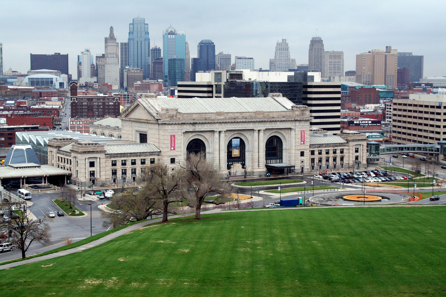 UNION KANSAS CITY TRAIN STATION GLOSSY POSTER PICTURE PHOTO PRINT BANNER