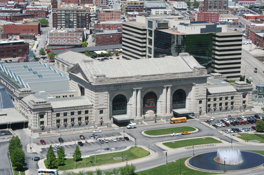 Union Kansas City Train Station Glossy Poster Picture Photo Print Banner Conversationprints