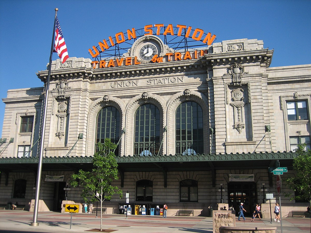 UNION DENVER CO TRAIN STATION GLOSSY POSTER PICTURE PHOTO PRINT BANNER