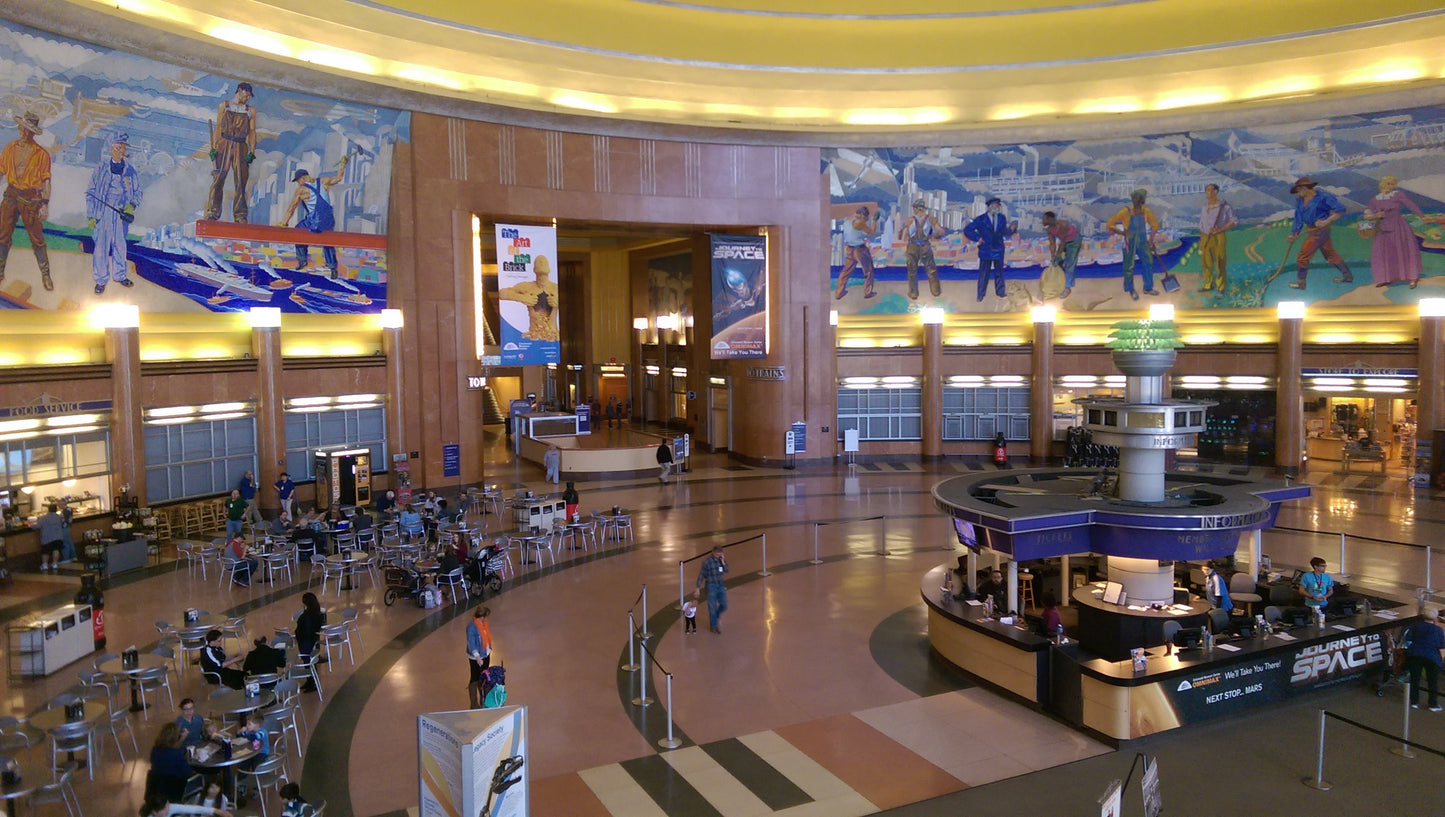 Union Cincinnati Oh Train Station Glossy Poster Picture Photo Print Banner Conversationprints