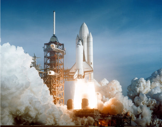 SPACE SHUTTLE COLUMBIA LAUNCH GLOSSY POSTER PICTURE PHOTO PRINT BANNER sts1