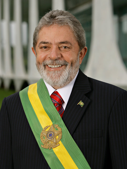 Luiz Inacio Lula Da Silva Brazil Glossy Poster Picture Photo Print Banner Conversationprints