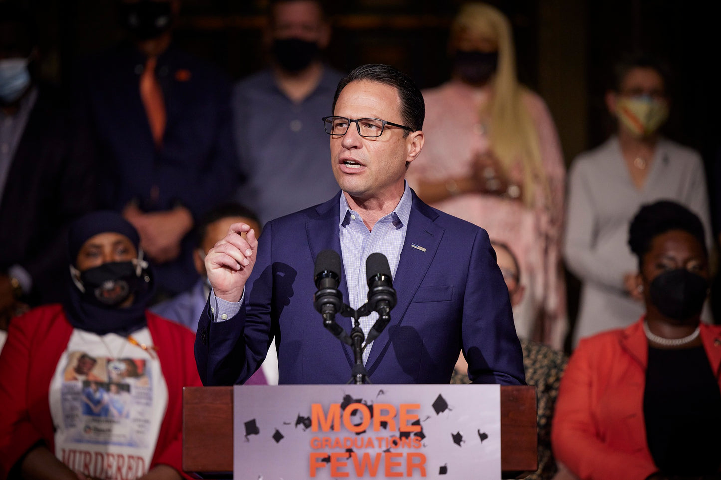 Josh Shapiro Pennsylvania Governor Glossy Poster Picture Photo Print Banner Conversationprints