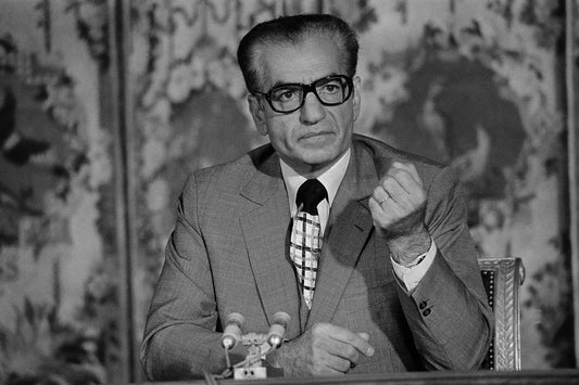 Mohammad Reza Pahlavi Shah Glossy Poster Picture Photo Print Banner Iran Conversationprints