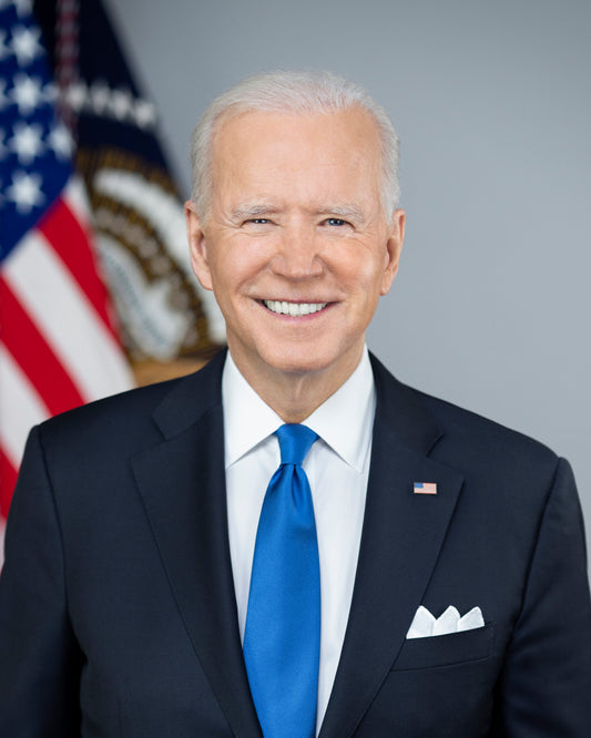Joe Biden Presidential Portrait Glossy Poster Picture Photo Print Banner Us Conversationprints