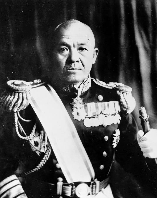 Chuichi Nagumo Japanese Ww Admiral Glossy Poster Picture Photo Print Banner Conversationprints
