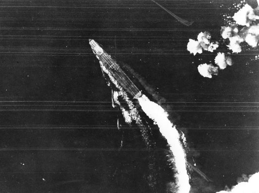 Japanese Ww2 Carrier Hiryu Midway Glossy Poster Picture Photo Print Banner Conversationprints