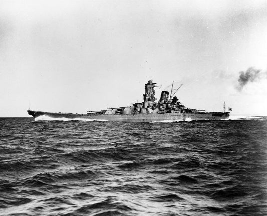 Japanese Battleship Yamato Midway Glossy Poster Picture Photo Print Banner Conversationprints
