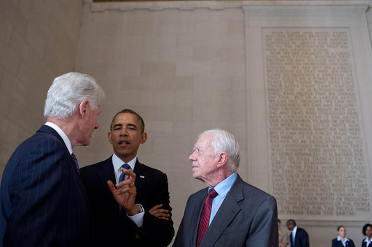 Us Presidents Obama Clinton Carter Glossy Poster Picture Photo Print Banner Conversationprints