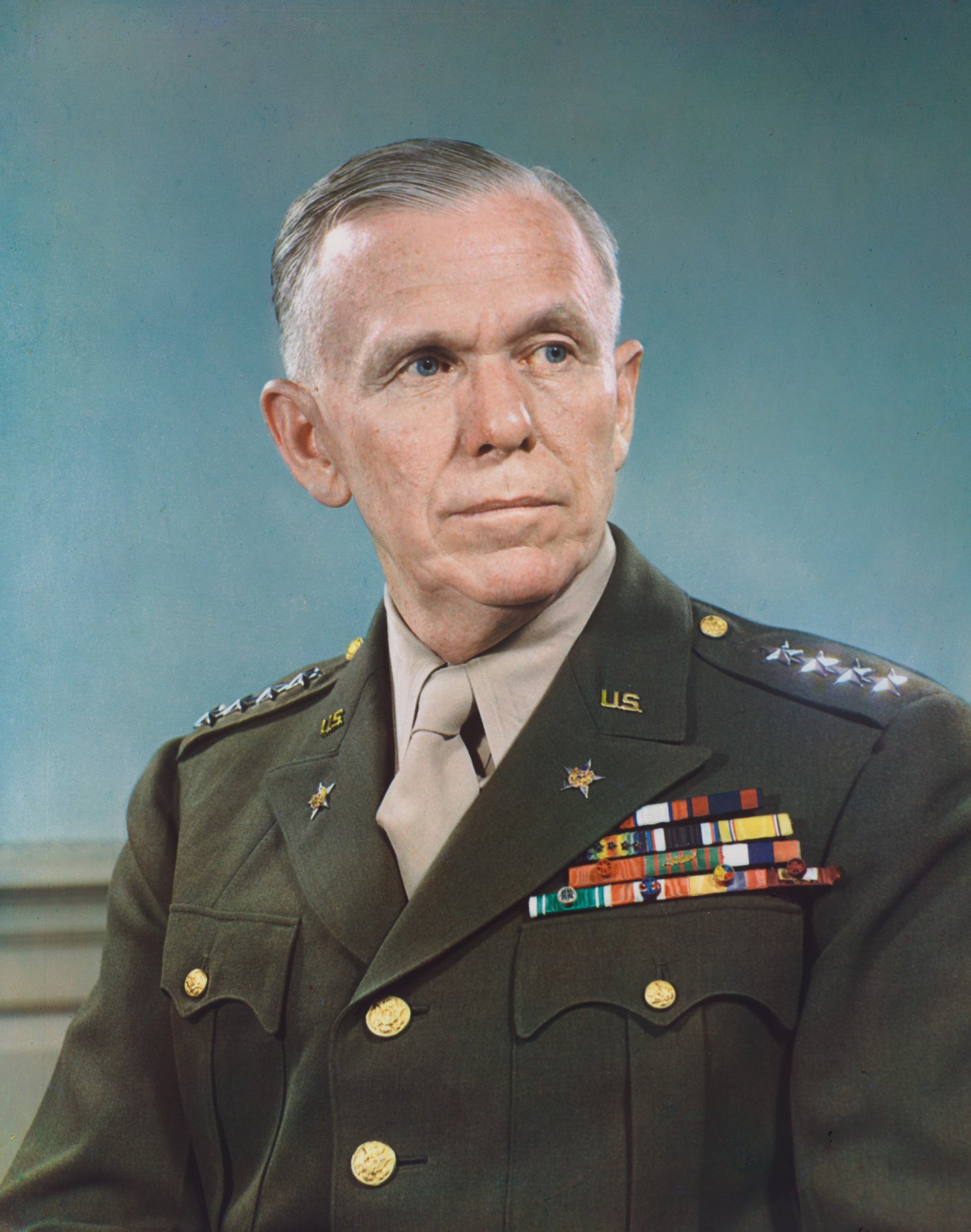 CHIEF STAFF GEORGE MARSHALL US WW2 GLOSSY POSTER PICTURE PHOTO PRINT BANNER