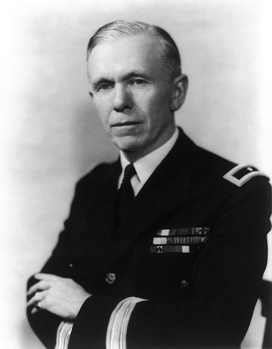 Chief Staff George Marshall Usa Ww2 Glossy Poster Picture Photo Print Banner Conversationprints