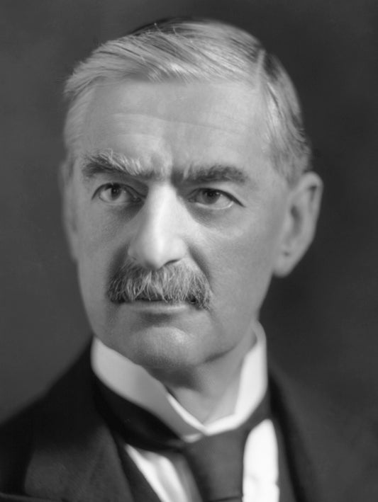 Neville Chamberlain Uk Prime Minister Glossy Poster Picture Photo Print Banner Conversationprints