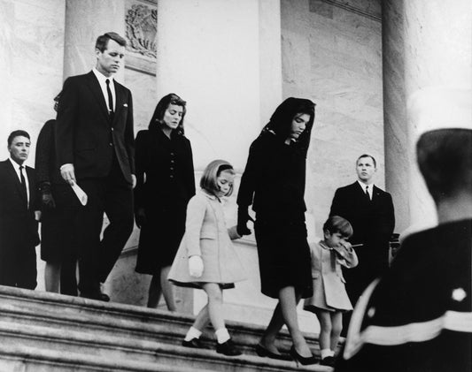 John F Kennedy Family Funeral Glossy Poster Picture Photo Print Banner Jfk Conversationprints