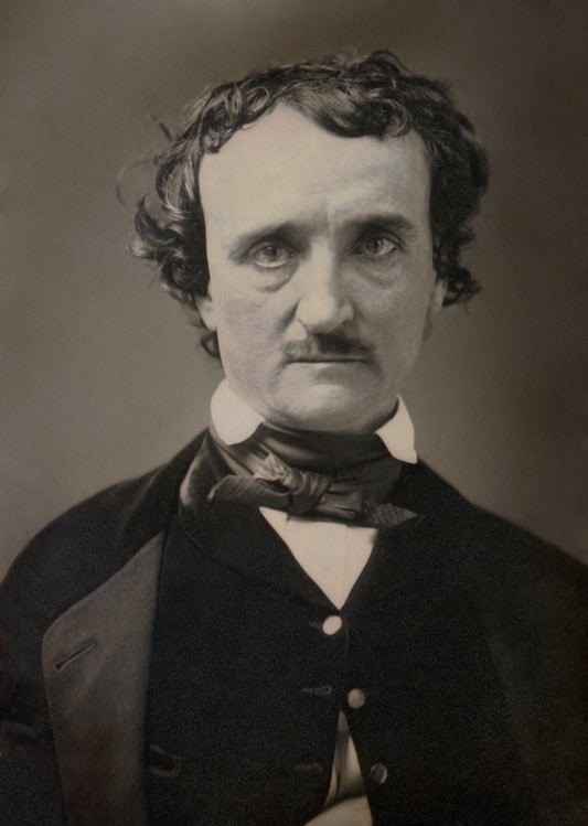 Edgar Allan Poe Poet Writer Raven Glossy Poster Picture Photo Print Banner Conversationprints